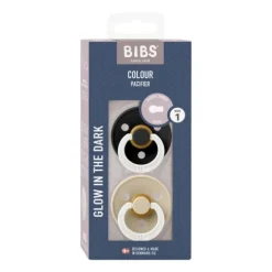 Bibs Colour Fopspeen - Size 1 - Petrol Glow/Deep Space Glow