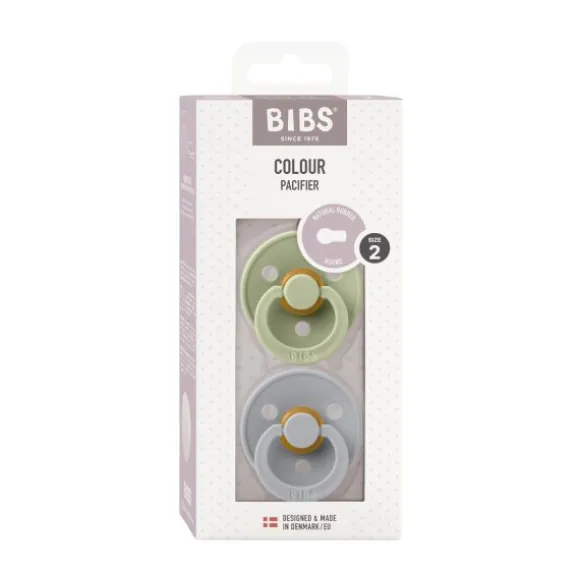 Bibs Colour Fopspeen - Size 1 - Petrol Glow/Deep Space Glow