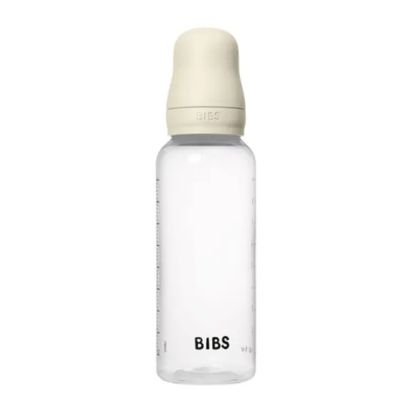 Bibs Fles - Medium Flow - 270 ml - Silicone - Blush - Ronde Speen