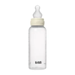 Bibs Fles - Medium Flow - 270 ml - Silicone - Blush - Ronde Speen