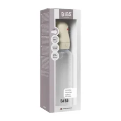 Bibs Fles - Medium Flow - 270 ml - Silicone - Blush - Ronde Speen