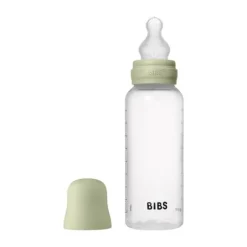 Bibs Fles - Medium Flow - 270 ml - Silicone - Blush - Ronde Speen