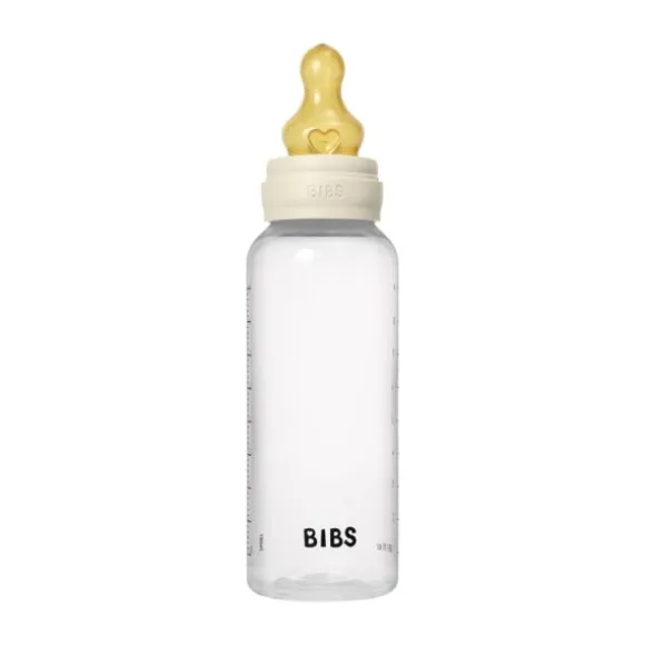 Bibs Fles - Medium Flow - 270 ml - Latex - Sage - Ronde Speen