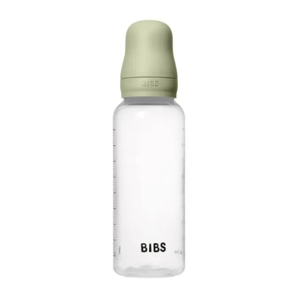 Bibs Fles - Medium Flow - 270 ml - Latex - Sage - Ronde Speen