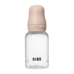 Bibs Fles - Slow Flow - 150 ml - Latex - Ivory - Ronde Speen