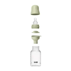 Bibs Fles - Slow Flow - 150 ml - Silicone - Sage