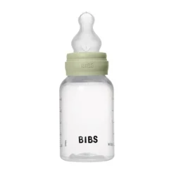 Bibs Fles - Slow Flow - 150 ml - Silicone - Sage