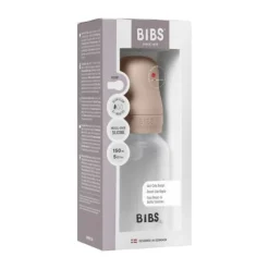 Bibs Fles - Slow Flow - 150 ml - Silicone - Sage