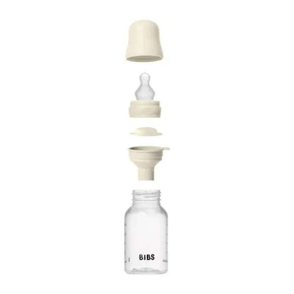 Bibs Fles - Slow Flow - 150 ml - Silicone - Sage