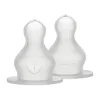 BIBS Flesspeen Rond - Fast Flow - 2 Pack - Silicone