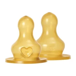 BIBS Flesspeen Rond - Slow Flow - 2 Pack - Latex
