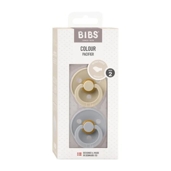 Bibs Fopspeen Latex Anatomical 0-6mnd Sage / Hunter Green (2-Pack)