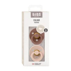 Bibs Fopspeen Latex Anatomical 0-6mnd Sage / Hunter Green (2-Pack)