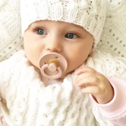 Bibs Fopspeen Round 0-6mnd Dark Oak/Ivory (2 stuks)