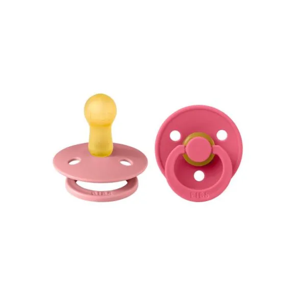Bibs Fopspeen Round 0-6mnd Dark Oak/Ivory (2 stuks)