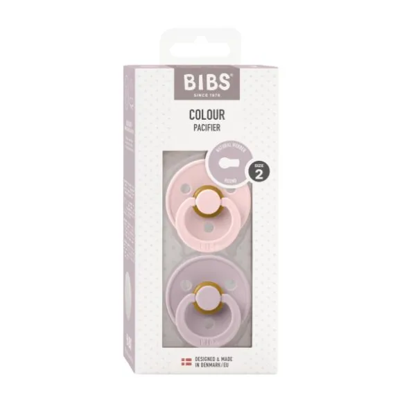 Bibs Fopspeen Round 0-6mnd Dark Oak/Ivory (2 stuks)