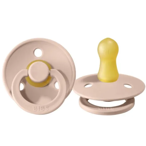 Bibs Fopspeen Round 0-6mnd Vanilla