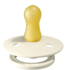 Bibs Fopspeen Round 0-6mnd Vanilla