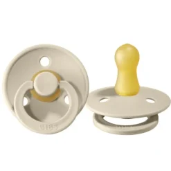 Bibs Fopspeen Round 0-6mnd Vanilla