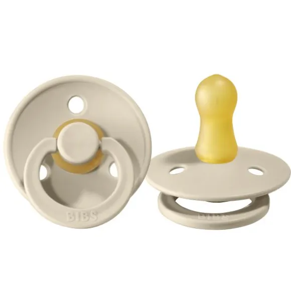 Bibs Fopspeen Round 0-6mnd Vanilla