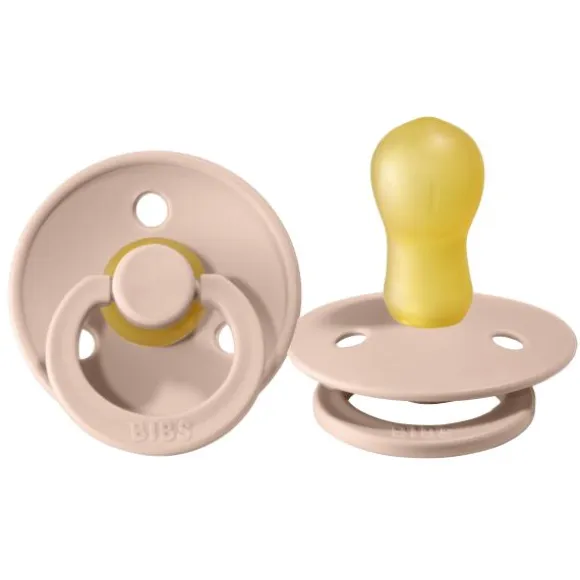 Bibs Fopspeen Round 0-6mnd Vanilla