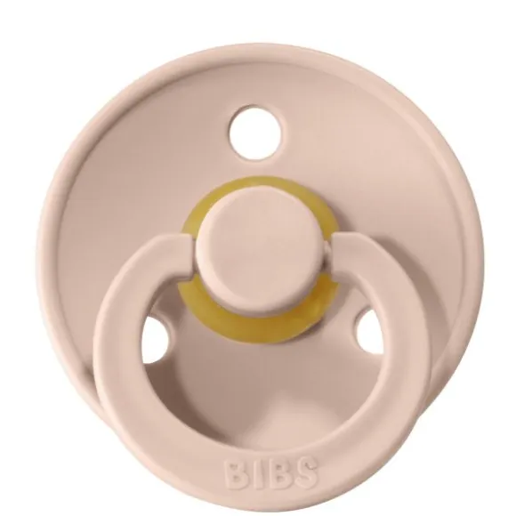 Bibs Fopspeen Round 0-6mnd Vanilla