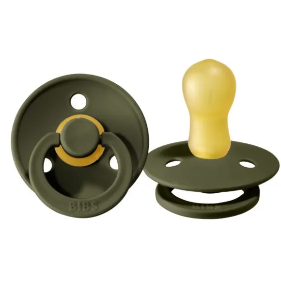 Bibs Fopspeen Round 0-6mnd Vanilla