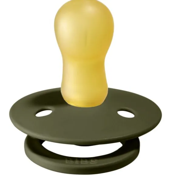 Bibs Fopspeen Round 0-6mnd Vanilla