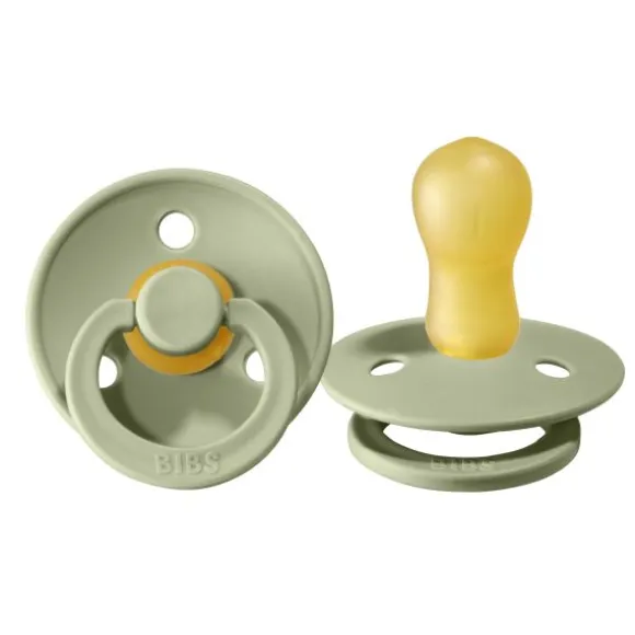 Bibs Fopspeen Round 0-6mnd Vanilla
