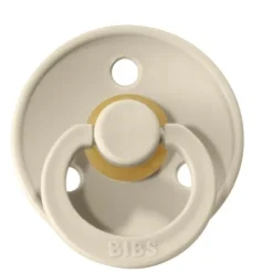 Bibs Fopspeen Round 0-6mnd Vanilla