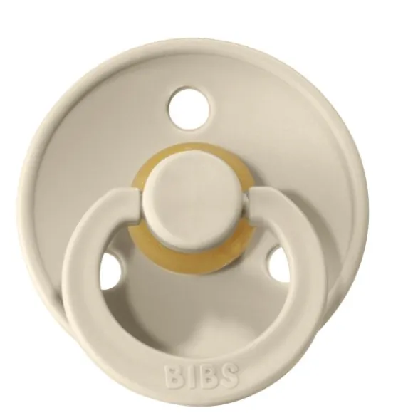 Bibs Fopspeen Round 0-6mnd Vanilla