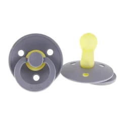 Bibs Fopspeen Round 0-6mnd Vanilla