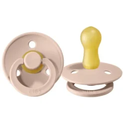 Bibs Fopspeen Round 0-6mnd Vanilla