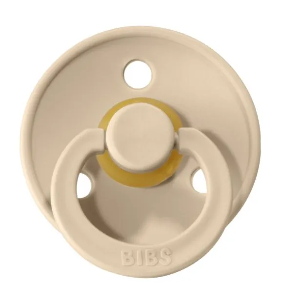 Bibs Fopspeen Round 0-6mnd Vanilla