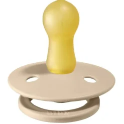 Bibs Fopspeen Round 0-6mnd Vanilla