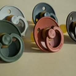 Bibs Fopspeen Round 0-6mnd Vanilla