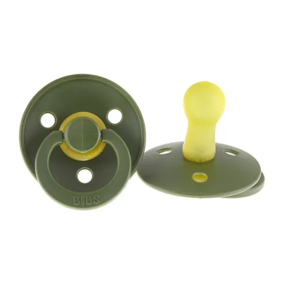 Bibs Fopspeen Round 0-6mnd Vanilla