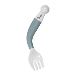 Bo Jungle B- Bendable Spoon And Fork Pastel Blauw