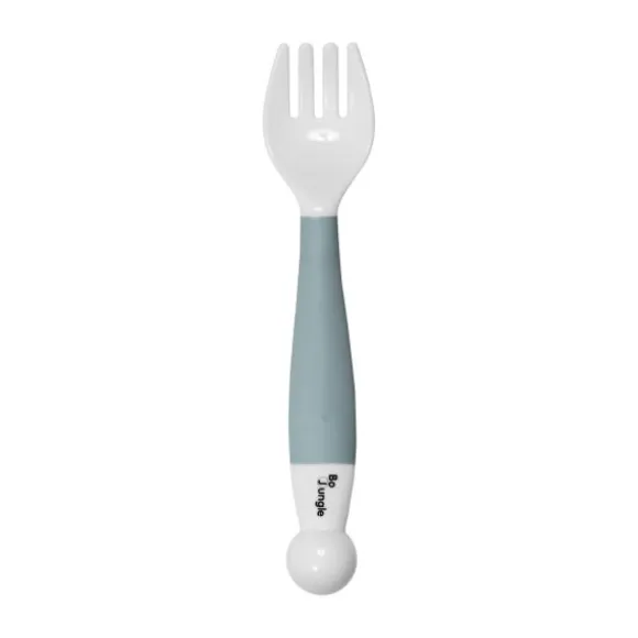 Bo Jungle B- Bendable Spoon And Fork Pastel Blauw