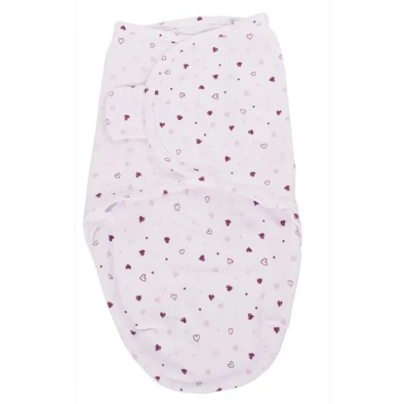 Bo Jungle Baby Wrap Lovely Hearts Small