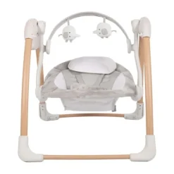Bo Jungle B-Portable Swing Dolphy Wood Pure White