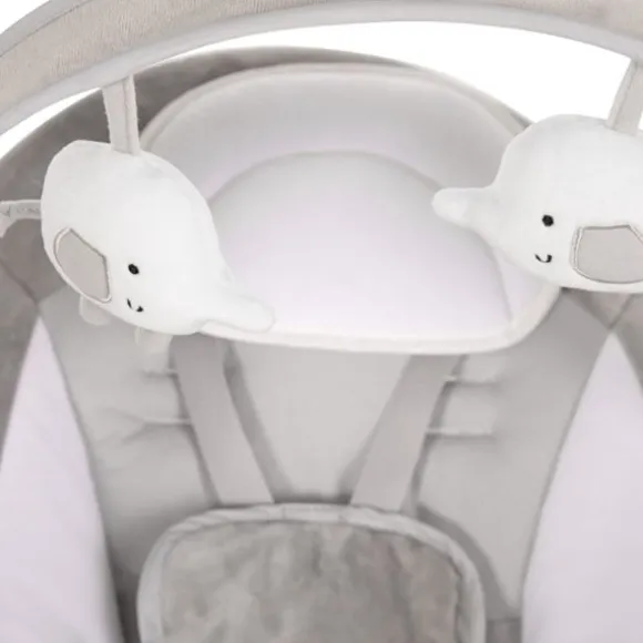 Bo Jungle B-Portable Swing Dolphy Wood Pure White