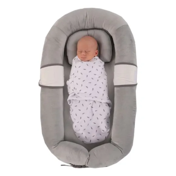 Bo Jungle B-Wrap Grey Feathers Small