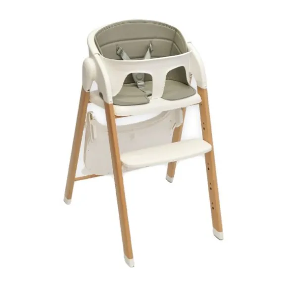 Bo jungle Grow With Me High Chair - Pure White