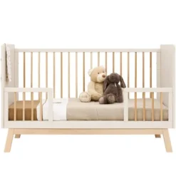 Bopita Bedbank 70 x 140 Lines Dune / Naturel