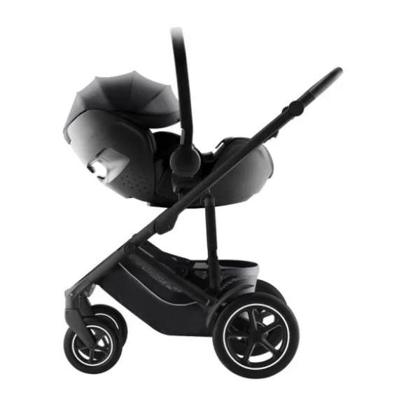 Britax Römer Smile 5Z Kinderwagen 2-in-1 - Space Black | Autostoel BABY-SAFE PRO - Style Carbon Black