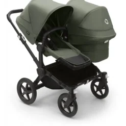 Bugaboo Donkey 5 Duo Complete Black/Forest Green-Forest Green