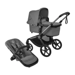 Bugaboo Fox 5 Renew Complete Kinderwagen - Black / Deep Indigo / Deep Indigo