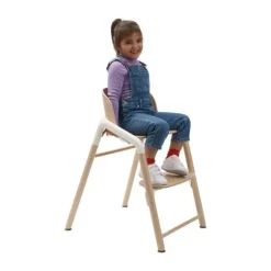 Bugaboo Giraffe Kinderstoel Compleet Bundel - Wood/Grey