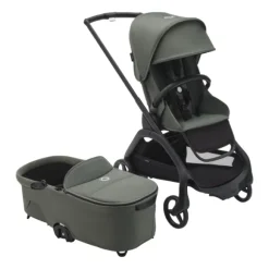 Bugaboo Kinderwagen Dragonfly Complete Graphite Frame / Grey Melange Bekleding